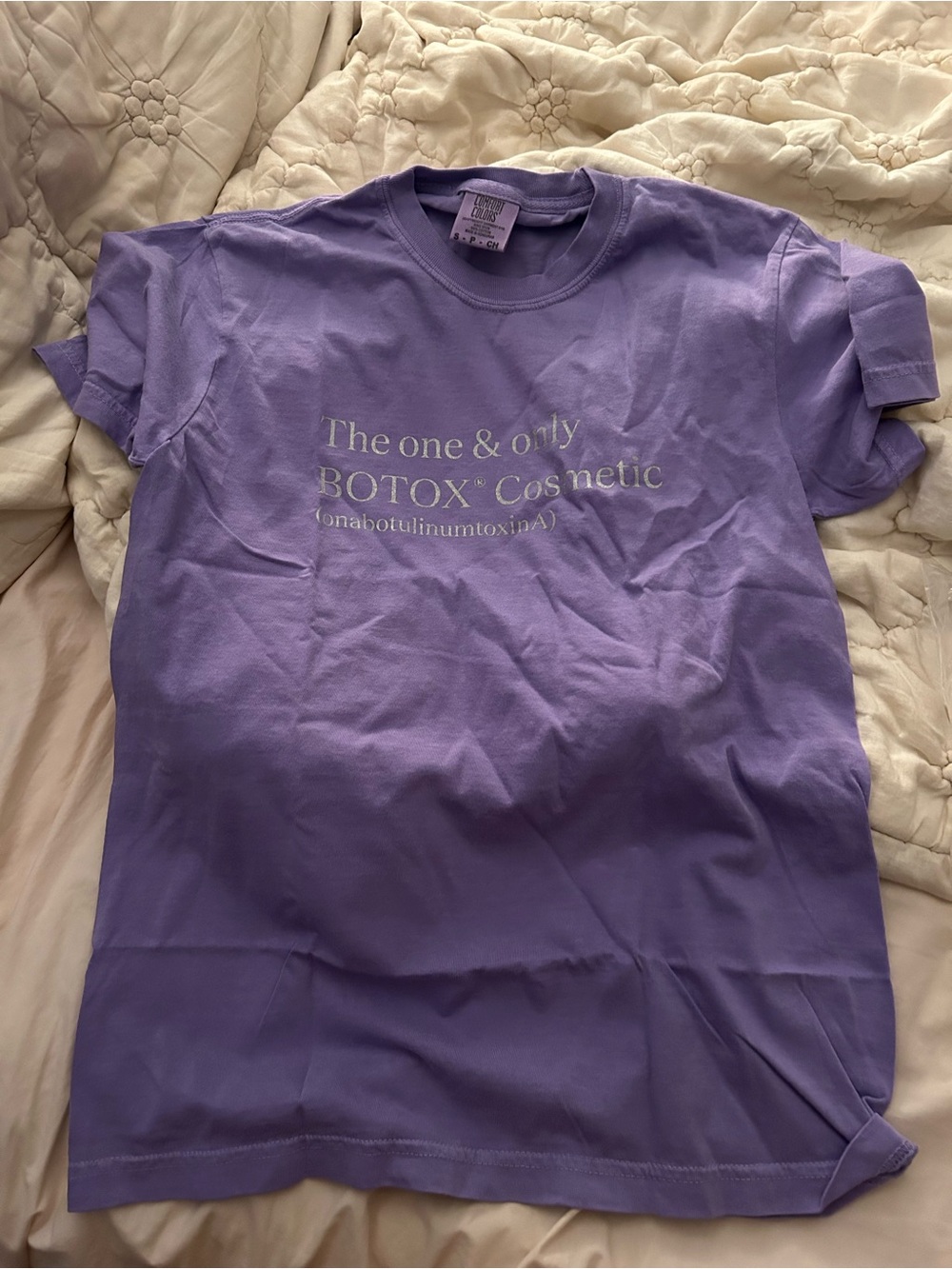 Botox tee shirt brand new never worn